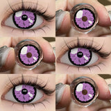 2Pcs/Pair Cosplay Contact Lenses Multicolored Contact Lenses Anime Accessories Anime Lenses Halloween Makeup Eye Contact