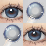 1Pairs/2PCS Daily Disposable Lenses Color Contact Lens for Eyes With Degree Prescription Natural 1 Day Use