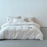 New Simple Wind 100% Cotton Stripe Single Product Quilt Cover High-quality Skin-friendly Duvet Cover Without Pillowcase