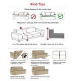 High Elastic Texture All-Inclusive Sofa Cover Summer Comfort Corner Couch Covers for Office Stretch Dustproof Armchair Protector