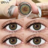 Contact Lens Makeup Red Lens Cosplay Colored Pupils Cosmetics Natual Black Lens Woman Pink Pupils Color Contacts Blue lens