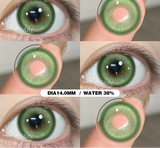 1 Pair Cosplay Colored Contact Lenses Anime Blue Lenses Purple Eye Halloween Makeup Contact Yearly Pink Beauty Pupils