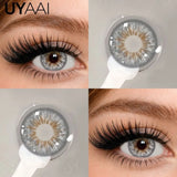 Colored Contact Lenses Makeup Green Lenses Beauty Siri Blue Colored Pupils Cosmetic Natural Brown Pupils 14.5mm Big Eyes