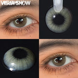 Color Contact Lenses 14.2mm Yearly Disposable Prescription Plano for Eyes