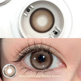 2pcs/Pair Design Beauty Contact Lenses for Eyes Color Lenses Cosmetic Pupils Eye Color Lenses Blue Lens Brown Lenses
