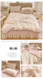 Summer Cooling Quilt Soft Skin-Friendly Air Conditioning Thin Blanket Single/Double Washable Home Textile Princess Wind Style