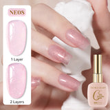 15ml Jelly Pink Summer and Spring Gel Nail Polish Semi Permanent UV Gel Polish All For Manicure Soak Off Vernish