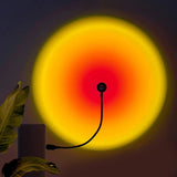 Sunset Lamp USB Rainbow Projector