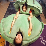 Wearable Turtle Shell Pillow PP Cotton Full Filling Soft Removable Kids Adults Gift Stuffed Animal Costume Plush Toy Home Decor