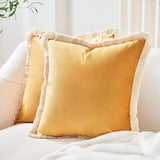 45x45CM Chenille Fresh Throw Pillow Cover Soft Comfortable Stamping Waist Cushion Cover Decor Home Decorative Pillowcase