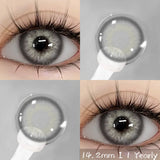 2pcs Natural Color Contact Lenses for Eyes Gray Lenses Colorcont Korean Lenses Yearly Beauty Brown Eye Contacts Lens