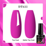 7ml Rubber Base Nail Gel Polish Nude Milky White DIY Nail Art Soak Off Gel Polish Semi Permanent Painting UV Vernis