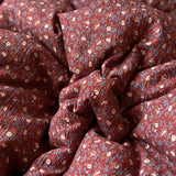3/4Pcs Vintage Flower Lace Ruffles Skin-friendly Soft Bedding Set Duvet Cover Bed Sheet Pillowcases