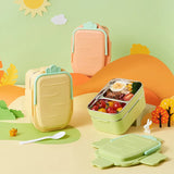 Radish Shape Lunch Box, Children's Food Box, Stainless Steel Bento Box with Carrying Handle, Creative Food Containers