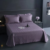 4/6Pcs Luxury 1000TC Egyptian Cotton Bedding Set Solid Color Soft Silky Duvet Cover Set Quilted Bedspread Bed Sheet Pillowcases