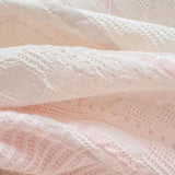 Class A 60S Pure Cotton Bedding Sets Jacquard Cotton Skin Friendly Comforter Cover Set Girl Duvet Cover Set for Queen King Size