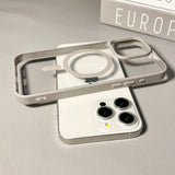 Luxury Candy Magsafe Wireless Charge Phone Case For iPhone 17 16 15 14 13 12 11 Pro Max 16 Plus 16e 17 Air Magnetic Bumper Cover