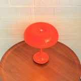 Mushroom Table Lamp, Touch Control 3 Color Dimmable, Cordless Rechargeable Plastic LED Night Light, Adjustable Brightness Bedsid