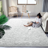 High quality and super soft plush carpet Bedroom bedside rug mat Living room children's room Non slip home decoration carpets