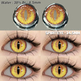 1pair Eyes Lenses for Eyes Blue Lneses Beauty Makeup Yellow Eye Contact Lenses Cosmetic Color Lens Eyes