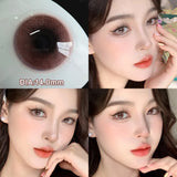 2pcs Cyberpunk Blue Contact Lenses for Eyes Beauty Eye Color lenses Natural Gray Lens Fashion Color Pupils Myopia Lenses
