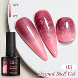 7.5ml Golden Gradient Cat Eye Nail Polish Gel Phototherapeutic Gel Soak Off Nail Magnetic Gel Polish Nail Art DlY