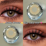 1 Pair Colored Contact Lenses for Eyes Natural Eye Pupils Contact Blue Lenses Green Lenses Fashion Lenses 2PCS