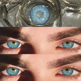 1 Pair Color Contact Lenses Fashion Cosmetic High Quality Blue Lenses Green Contact Cosmetic Lens