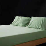 2Pcs Pillowcases 100% Bamboo Fiber Cooling Anti-bacterial Solid Color Hotel Home Summer Envelope Style Pillow Covers 50x75cm