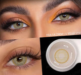 Colored Contacts Lenses for Eyes Gray Pupils Fashion Blue Lenses Brown Makeup Contact Yearly Green Beautiful Pupil 2pcs
