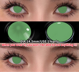 Cosplay Colored Contact Lenses Crazy White Lenses Red Anime Contacts Halloween Beauty Makeup Lens Black Eyes Contacts