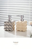 300ml Liquid Soap Dispenser Press Separated Bottle Bathroom Accessories Ceramic Household Body Wash Shampoo  Dispenser Bottle