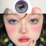2pcs Color Contact Lenses Pupil 6months Cute Eye Circle Lens