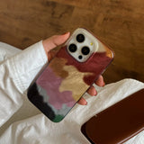 All-Inclusive Double-Layer Colorful Square Puzzle Mobile Phone Case Suitable for Apple for Iphone16Promax Case/For Iphone15Promax Case/14Pro Case/13 Iphonecase/Fashionable Women's Mobile Phone Case/Simple Mobile Phone Case