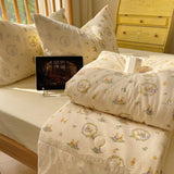 Summer Quilt Cool Blanket New Jacquard Lace Korean Edition Summer Cooling Blanket 여름이불 Machine Washable Mother Gift