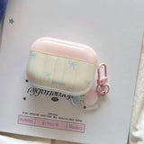 Korea lovely pink bow soft silicone case for airpods 4 new fashion girl earphone accessories for airpods 1/2/3 pro 2 coque cases
