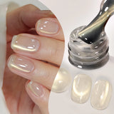 10ml Pink Gold Water Light Cat Magnetic Gel Polish HEMA TPO FREE Aurora Glitter Crystal Soak Off UV Varnish Manicure