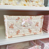 Original Korean Imported Quilted Storage Basket Desktop Good Item Storage Cute Storage Frame