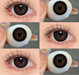 1 Pair Colored Contact Lenses for Eyes Cosmetic High Quality ARTHUR Series Gray Lenses Fashion Blue Contacts Yearly Use