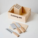 Nordic children's simulation food solid wood toys kitchen utensils magnets fruits and vegetables and joyful toys