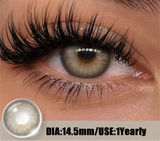 Fashion Colorful Eyes Contacts Colored Contact Lenses Yearly Blue Gray Beauty Pupils Brown Makeup Eyes Lenses 2pcs/pair