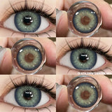 1pair Colored Pupils for Eyes Green Eye Color Lenses Brown Natural Blue Eye Lenses High Quality Gray Lenses Soft Pupils