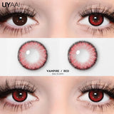 Red Contact Lenses for Eyes Red Color Contact Lenses Makeup Contact Halloween Cosplay Lens Yearly