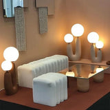 Nordic Children Room Bedroom Bedside Light Creative Art Study Reading Desk Lamp Designer Living Room Dual Head Table Lamp Decor