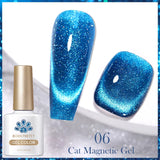 10ml Winter Water Light Cat Magnetic Gel Nail Polish Nail Supplies Vernis Semi Permanent Gel Christmas Xmas Gel