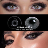 Contact Lenses 2Pcs Blue Green Contact Lenses Color Permanent Makeup Machine Changing Pupil and Eyes Color Fashion Lenses