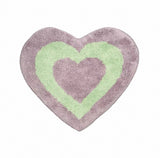 Korean Style Heart Shaped Carpet Bedroom Living Room Sofa Coffee Table Mat Home Bedside Children's Room Window  Pad