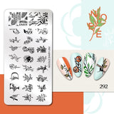 Halloween Stamping plates Stamp For Nails Pumpkin Ghost Nail Polish Templates All for Manicure Nail Designs