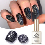 15ml Aurora Glitter Gel Nail Polish Iridescent Pearl Shimmer Effect Soak Off UV LED Manicure Varnishes