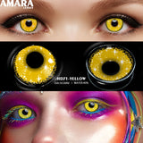 Cosplay Color Contact Lenses for Eyes Yearly Makeup Halloween Beauty Contact Lenses Eye Cosmetic Color Lens Eyes